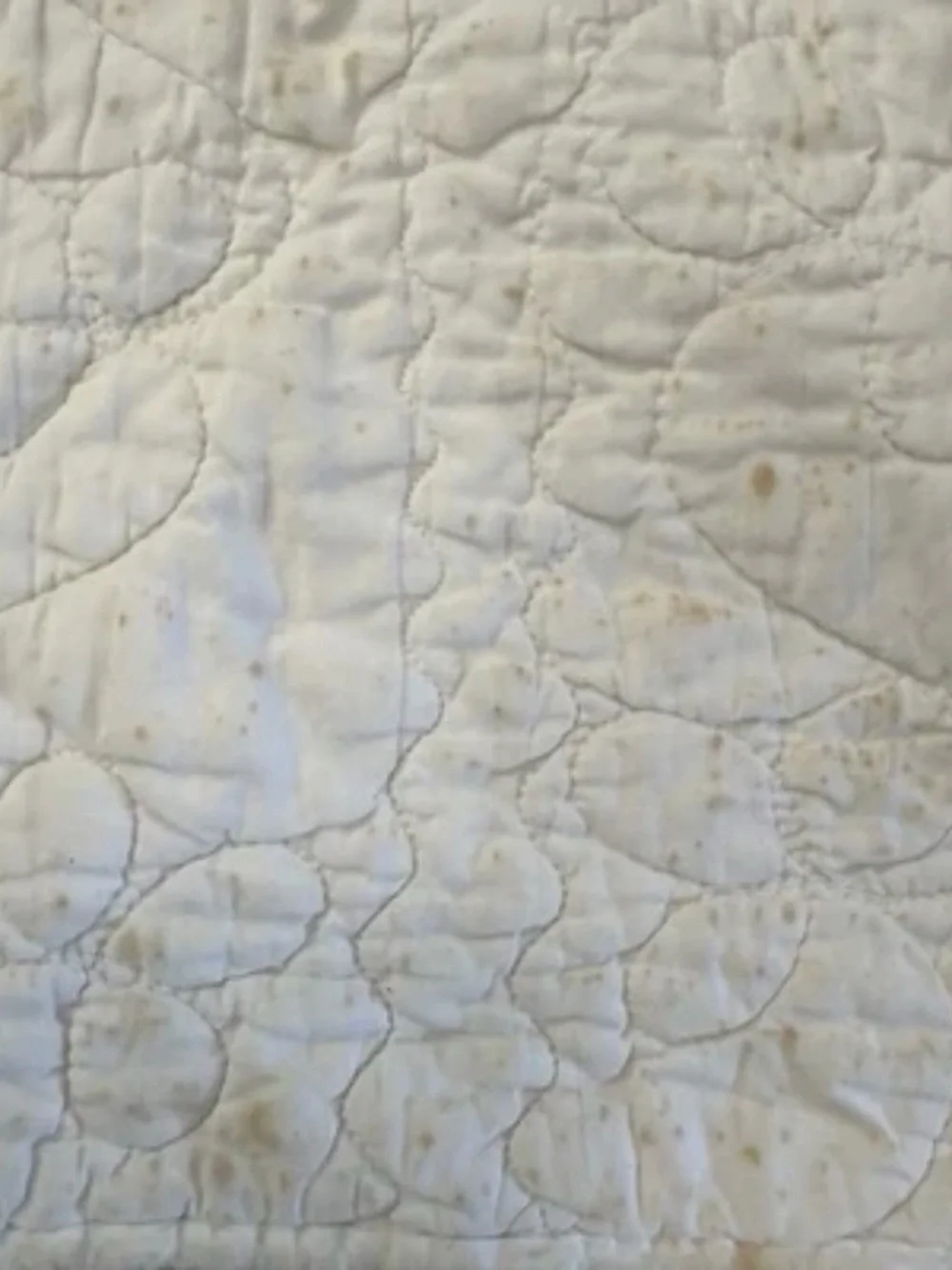 Antique 1920s Flower Basket Quilt - Cotton Feed Sack Cutter Quilt 64x90